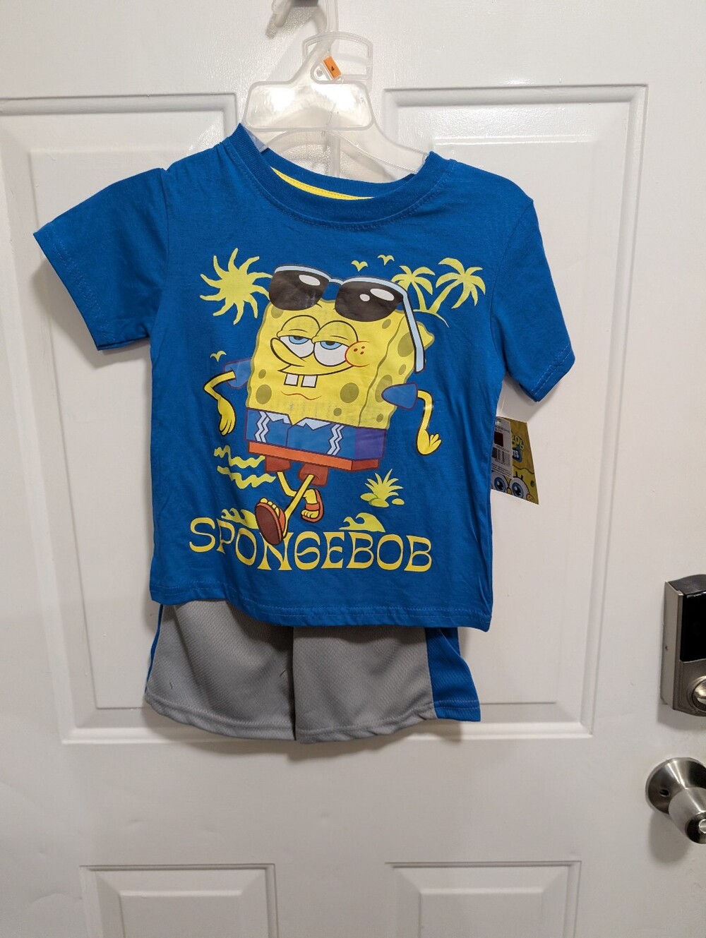 SpongeBob T-shirt And Shorts Set Size 4